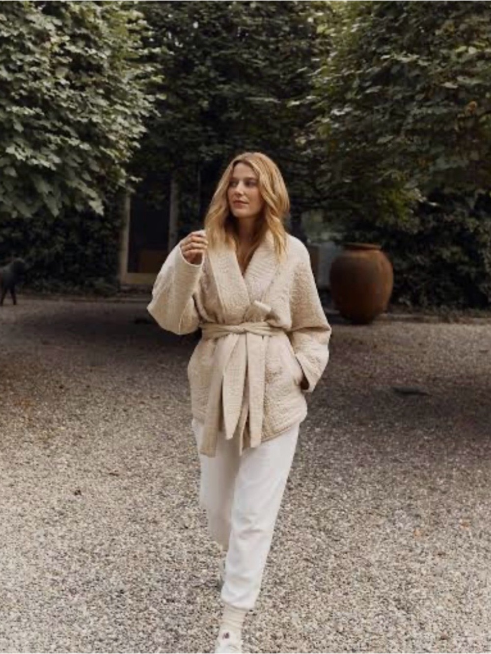 Shoppes Barn Quilted Coat